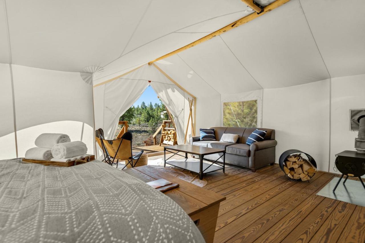 Under Canvas Glacier Coram Exterior foto