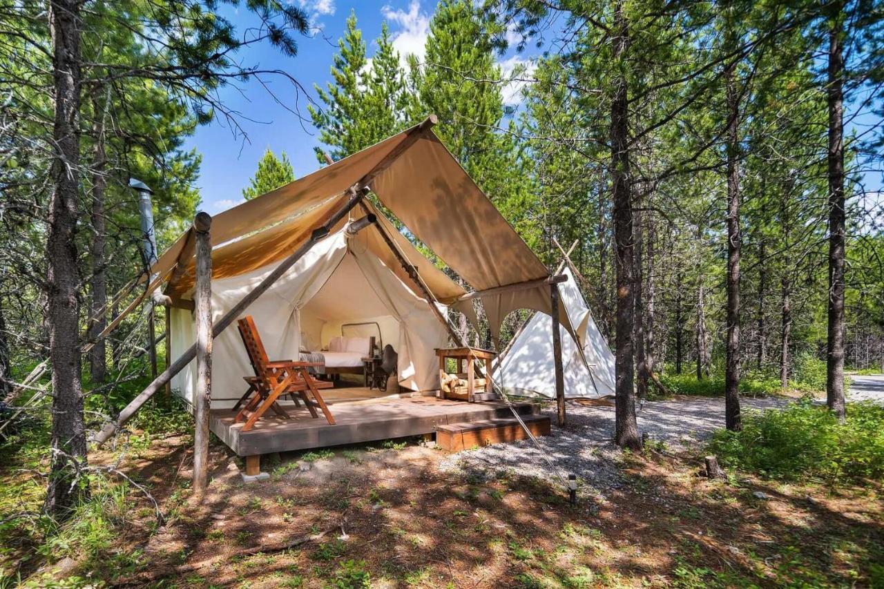 Under Canvas Glacier Coram Exterior foto