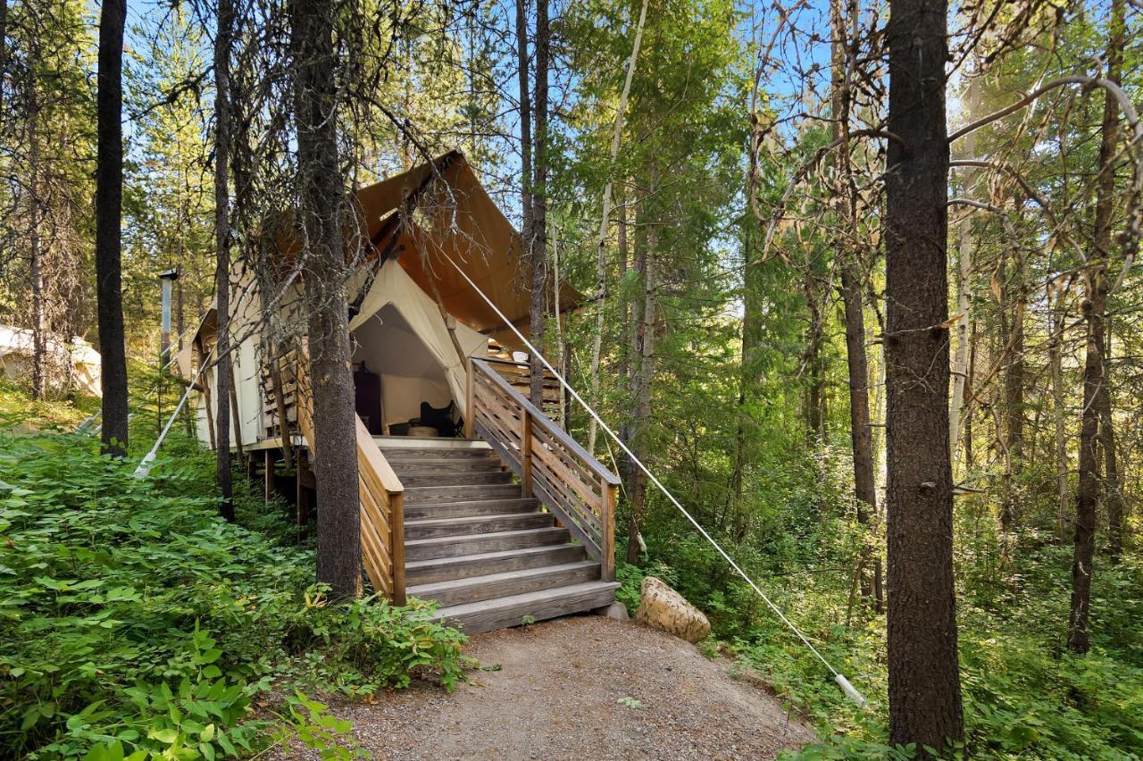 Under Canvas Glacier Coram Exterior foto
