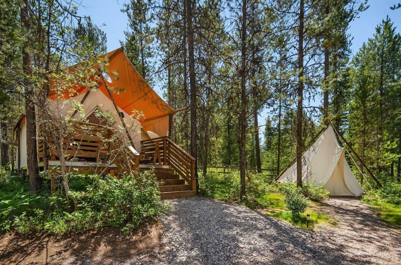 Under Canvas Glacier Coram Exterior foto