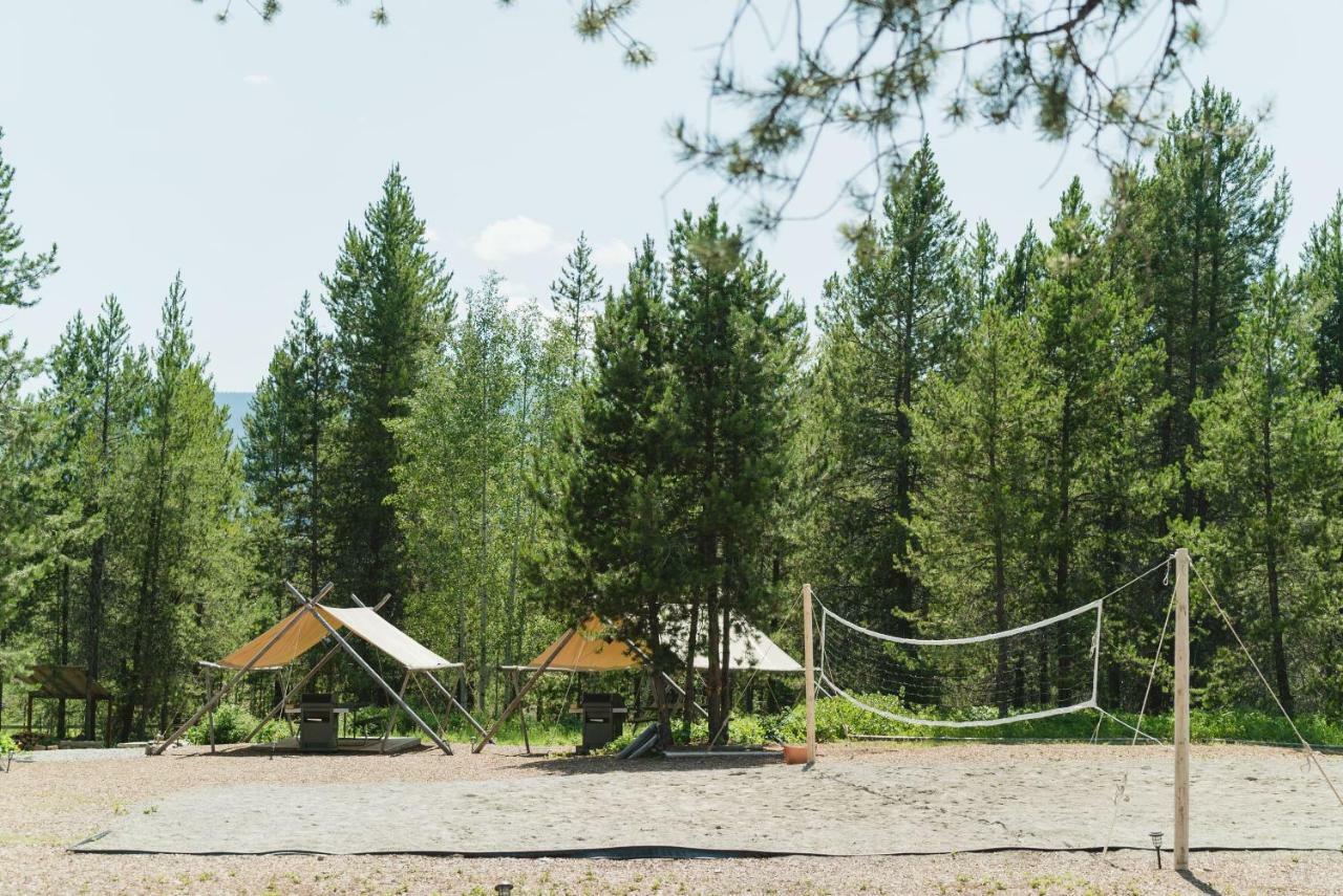 Under Canvas Glacier Coram Exterior foto