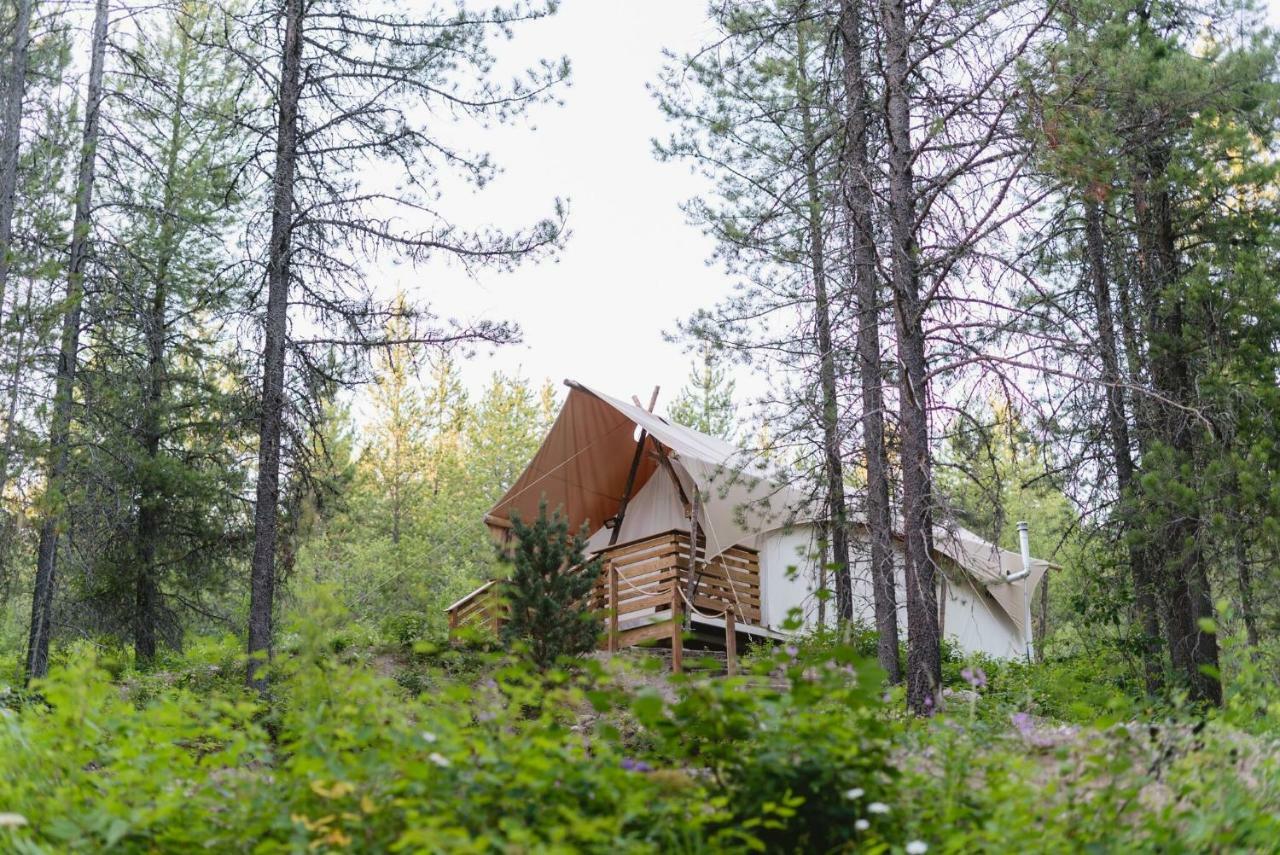 Under Canvas Glacier Coram Exterior foto